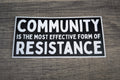 RCD - Community is Resistance