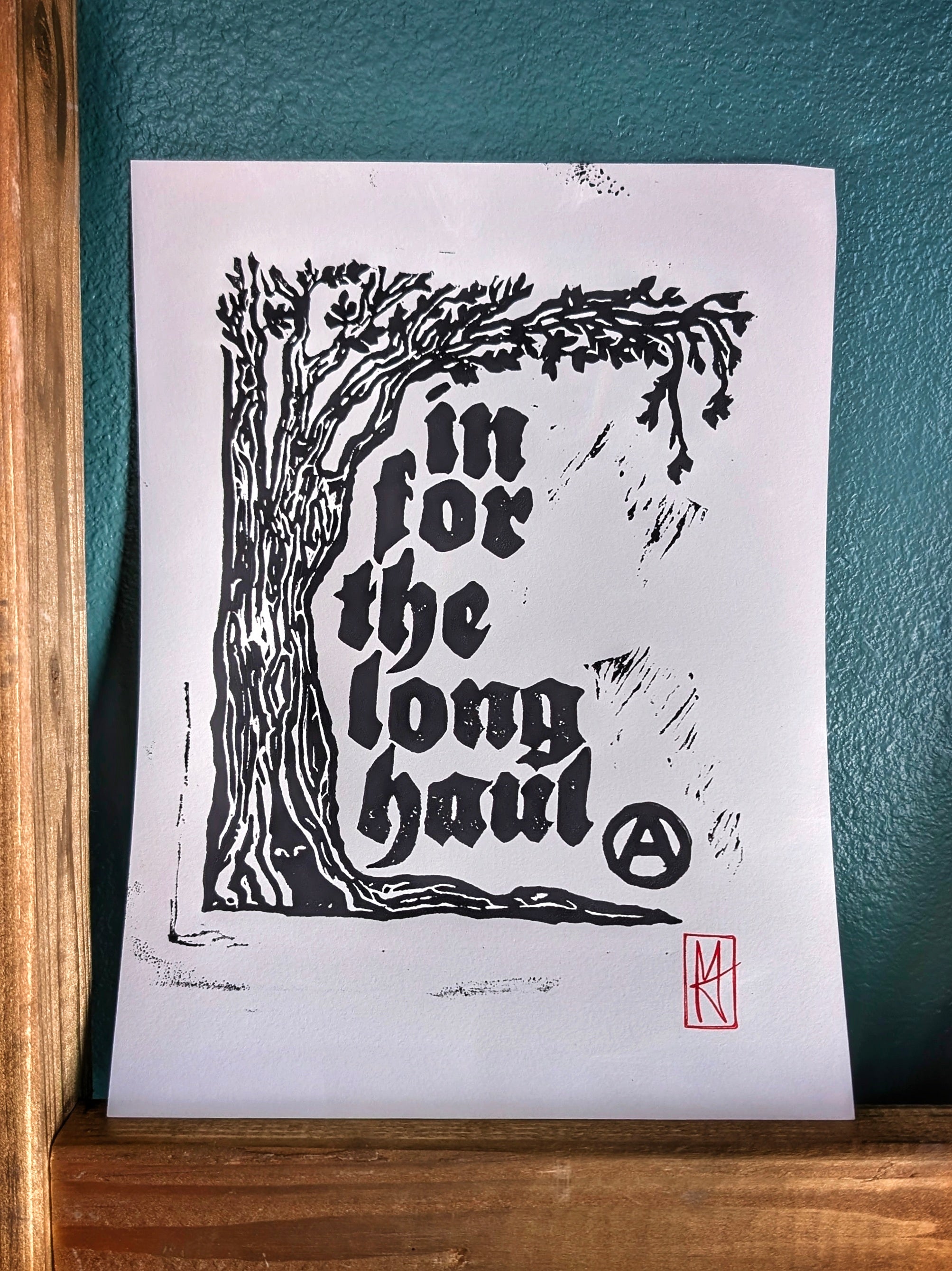 Long Haul Print (Sans Circle A)