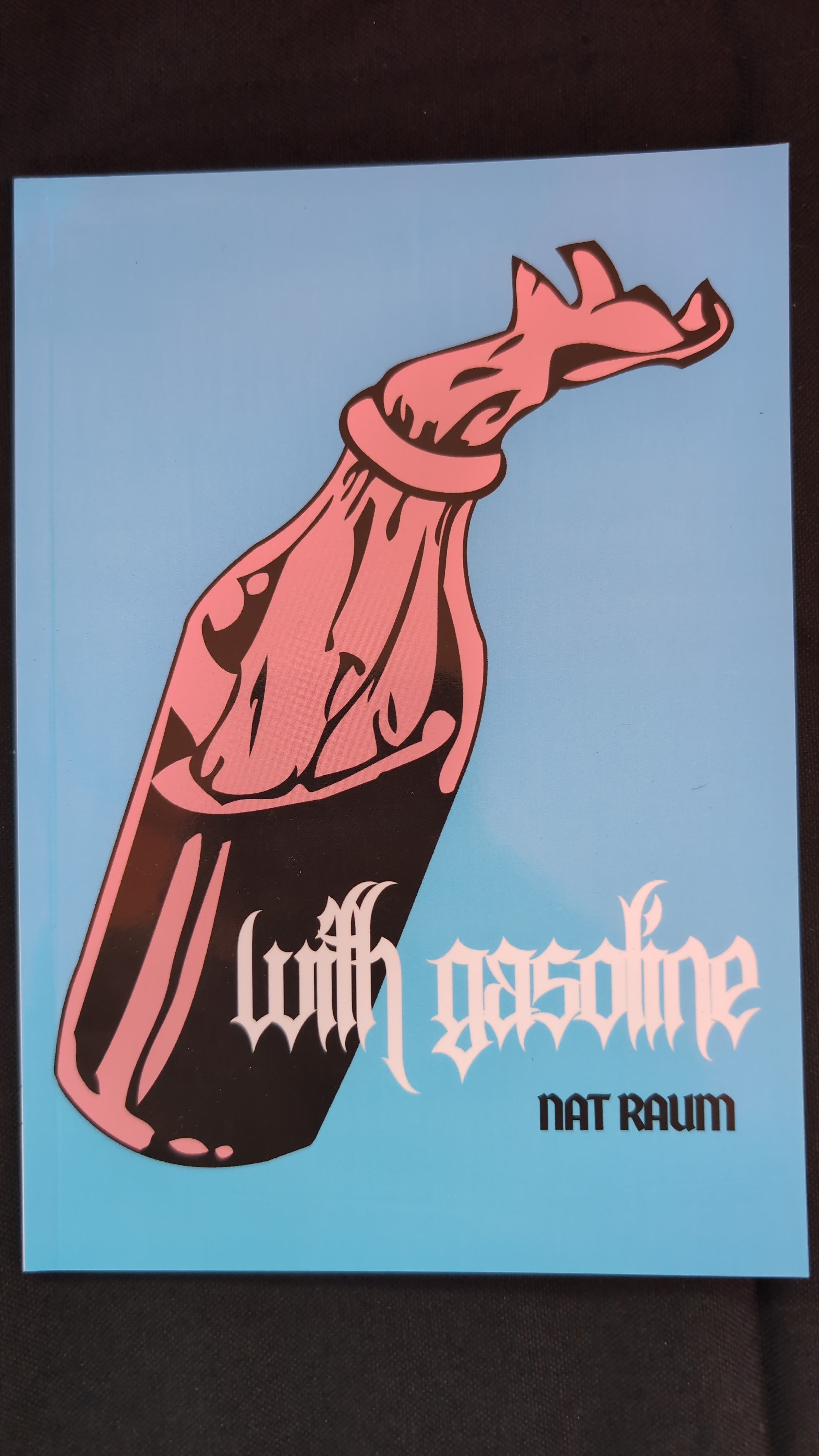 with gasoline
